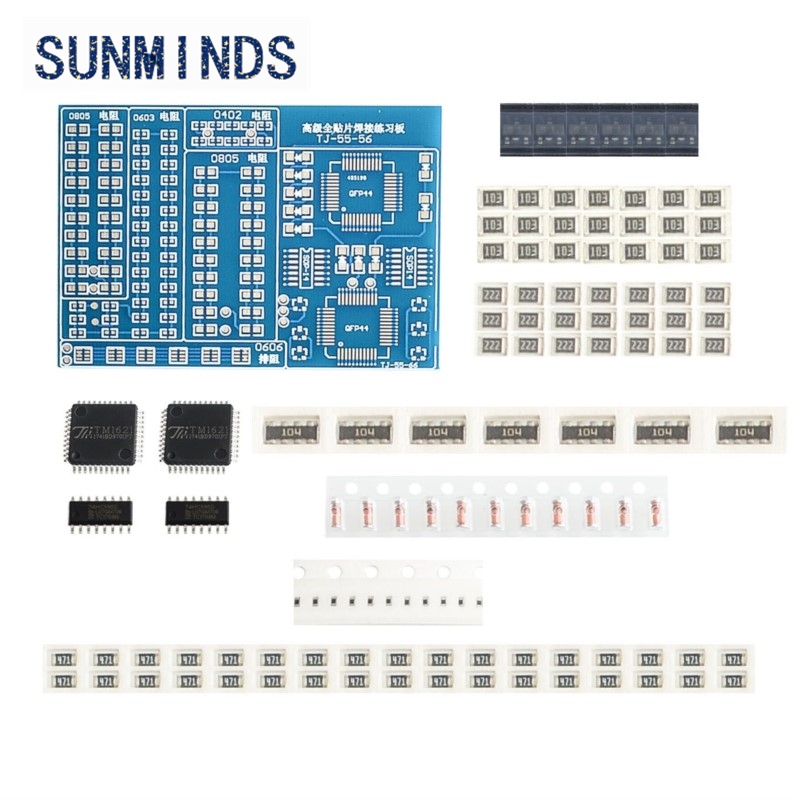 Diy Electronics Learning Kit - Placa de práctica de soldadura de