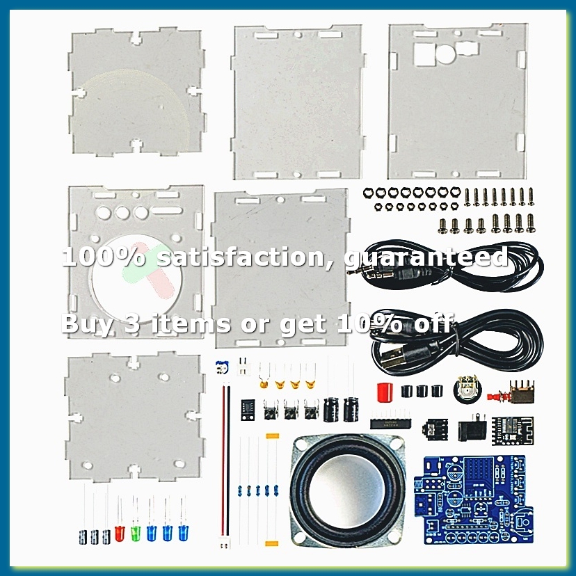 Diy Electronics Project Kit - Kit de Altavoz Bluetooth DIY, Proyecto