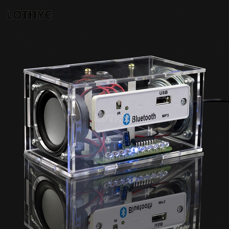 Diy Audio Electronics Kit - Mini Altavoz Bluetooth de doble canal