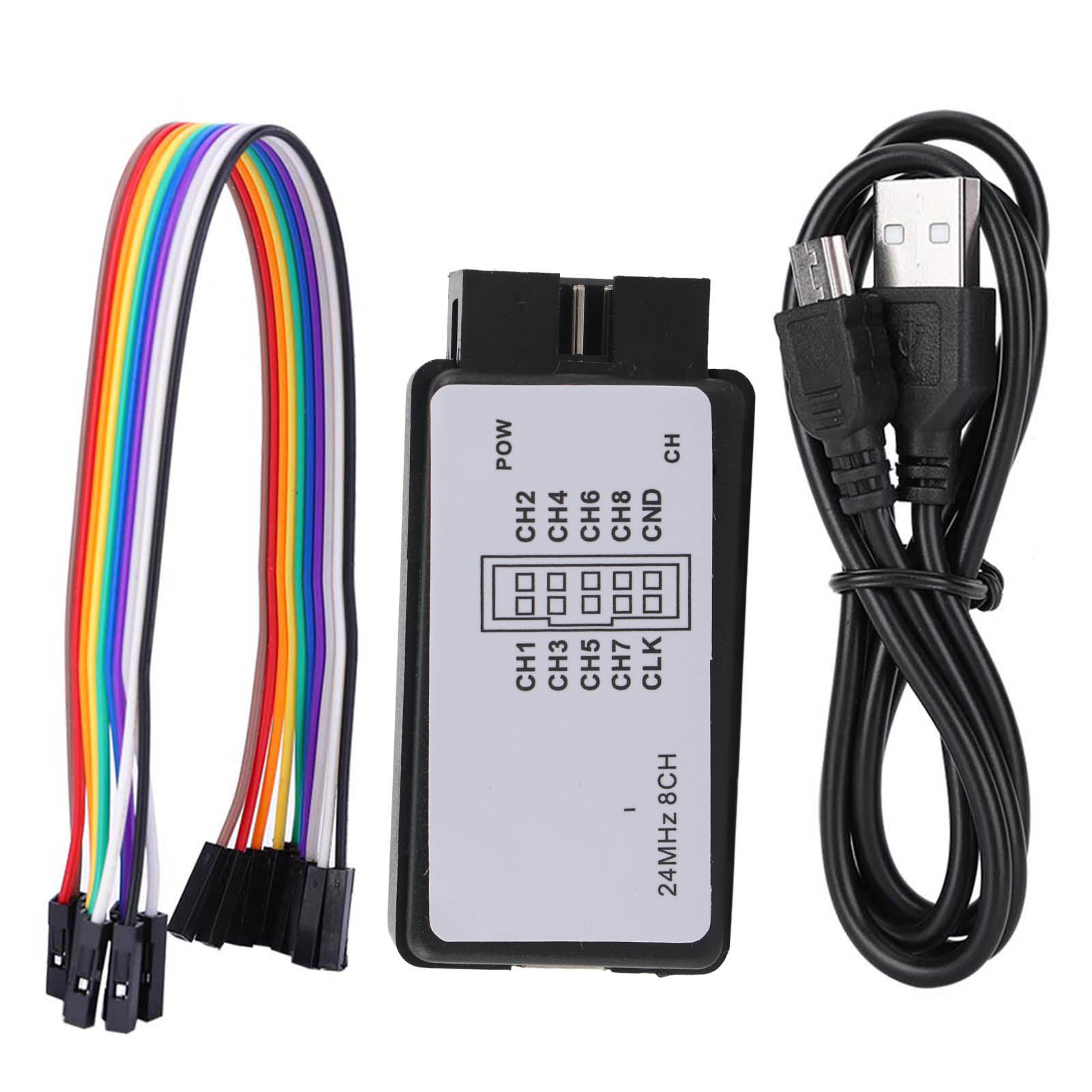 Analizador lógico de 24 MHz, d - Logic Analyzer Usb reseña y precio