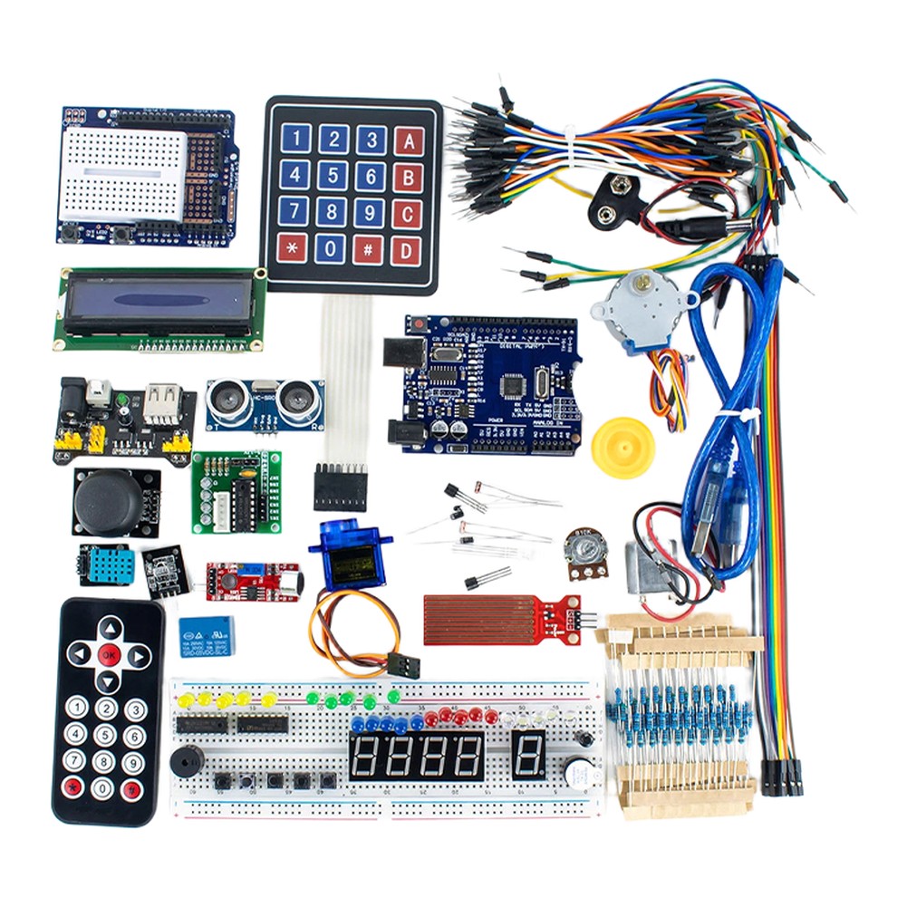 Kit completo R3 para principia - Diy Electronics Project Kit reseña y precio