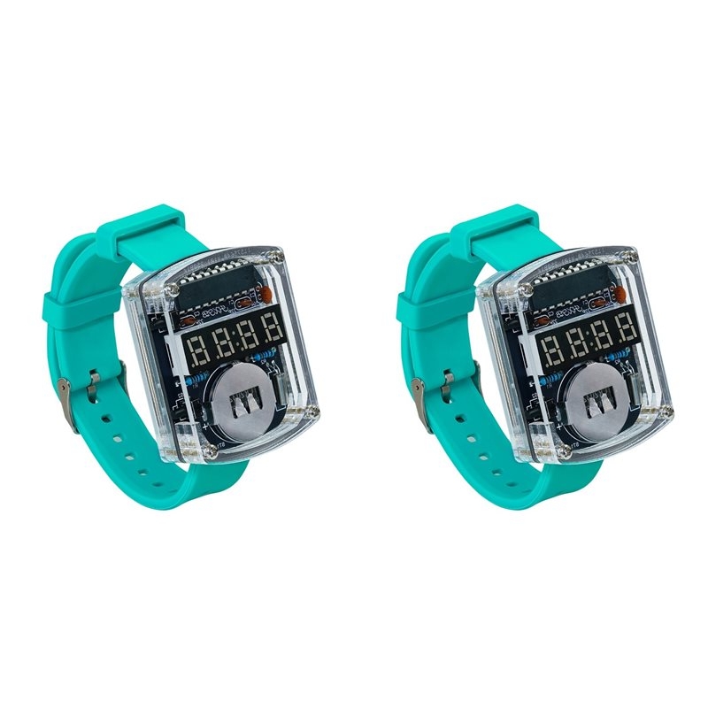 Kit de reloj LED DIY 2X, reloj - Diy Electronics Learning Kit reseña y precio